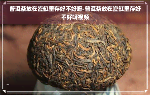 普洱茶放在瓷缸里存好不好呀-普洱茶放在瓷缸里存好不好呀视频