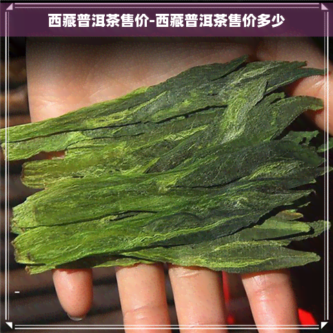      普洱茶售价-     普洱茶售价多少