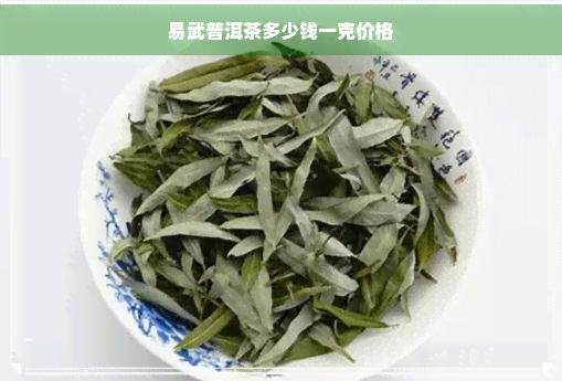 易武普洱茶多少钱一克价格