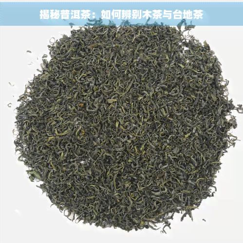 揭秘普洱茶：如何辨别木茶与台地茶