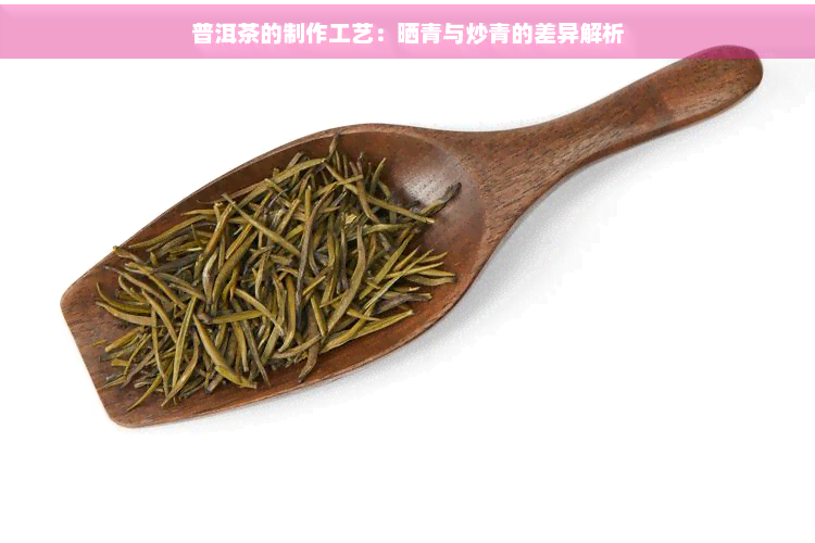 普洱茶的制作工艺：晒青与炒青的差异解析